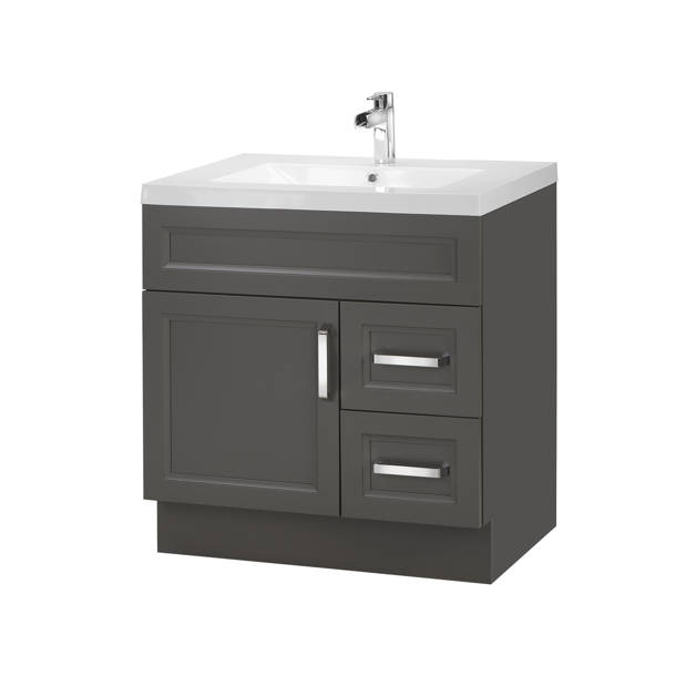 Ebern Designs Syble 48'' Freestanding Double Bathroom Vanity with